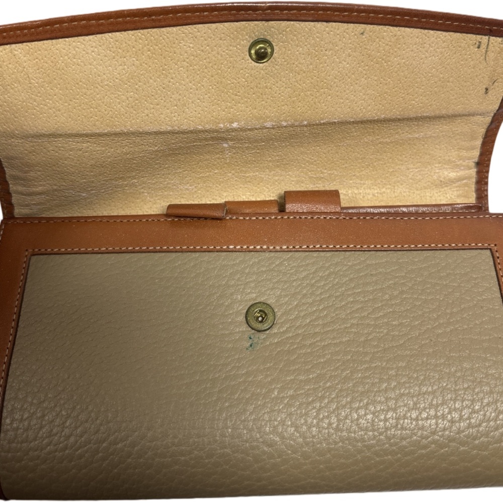 Vintage Dooney & Bourke Essex Top Handle Handbag Satchel Leather Purse W Wallets - Picture 12 of 16